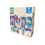 Esranın Dünyası 4W LED Filament Mum Ampul, E14 Duy, 6500K Beyaz Işık - Amber