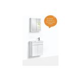 Esranın Dünyası 60X30 cm Boyutlarında Alt Üst Banyo Dolabı Modern Tasarım