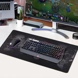 Esranın Dünyası 90X40 cm Dünya Haritası Desenli Kaymaz Mouse Pad - Büyük Klavye Altlığı - Ahşap