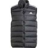 Esranın Dünyası Adidas Male Adult Essentials 3 Çizgili Light Down Vest Kuş Tüyü Mont - 0 Siyah - 0 - 1 Yaş