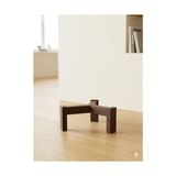 Esranın Dünyası Ahşap Saksı Standı, Kahverengi, 20X10 Cm, Minimalist Üç Ayaklı Tasarım, Dekoratif Bitki Standı