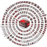 Esranın Dünyası Akülü Projektör – Güçlü Led, 360° Dönebilir Başlık, Katlanabilir Stand ile Kullanım - 0,7