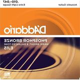 Esranın Dünyası Akustik Gitar Tel Seti, Phosphor-Bronze - 10-47 - 3 Renk Sunburst