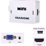 Esranın Dünyası Alfais 4554 VGA To HDMI Dönüştürücü Adaptör - 1-Siyah