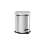 Esranın Dünyası Alper Banyo Krom 5 Lt Micro Pedallı Çöp Kovası