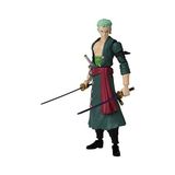 Esranın Dünyası Anime Heroes Tek Parça Figürler Roronoa Zoro Aksiyon Figürü, Değiştirilebilir Kollar ve Yüzler ile Mafsallı Zoro Anime Figürü, Tek Parça Aksiyon Figürleri Korsan Oyuncakları Serisi, 17 cm - (DipCamo)Charcoal-White