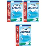 Esranın Dünyası Aptamil 2 Numara Bebek Maması 900 gr x 3 Adet - Aloe Vera