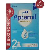 Esranın Dünyası Aptamil Devam Sütü 2 Numara 900 gr x 2 Adet 103246-2-1 - Aloe Vera