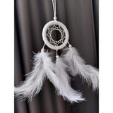 Esranın Dünyası Araba Dikiz Aynası Süsü/rüya Kapanı/düş Kapanı/dreamcatcher/handmade/el Yapımı/beyaz Dreamcatcher - 001-Renkli
