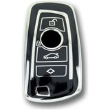 Esranın Dünyası Autohan Keys Bmw Anahtar Kılıfı, Siyah Gümüş, 1 3 5 7 Serisi X1 X3 X4 X5 F10 F15 F16 F20 F30 F18 F25 M3 M4 Modelleri Için Nano Koruyucu Kılıf - 12M-Krem