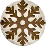Esranın Dünyası Ave Home Ahşap Mobilya Kulp 3.8 cm Kar Tanesi Desenli Çekmece Kulpu - 00-Siyah - Beyaz