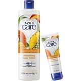 Esranın Dünyası Avon Care Tropical Fruits El Kremi ve Vücut Losyonu Paketi