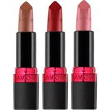Esranın Dünyası Avon Ultra Mat Marvellous Mocha, Red Supreme ve Pure Pink Üçlü Ruj Paketi