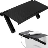 Esranın Dünyası Ayarlanabilir Tv Üstü Raf – Modern Karbon Desenli Organizer