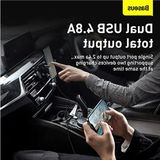 Esranın Dünyası Baseus Grain Pro 4.8A Araç Şarjı Siyah