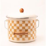 Esranın Dünyası Beige Emaye Bakraç 22 cm 5 Litre