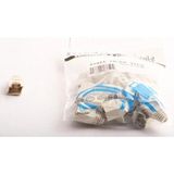 Esranın Dünyası Beyaz RJ45 Jack Kılıfı, 25'li Paket Halinde