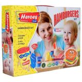 Esranın Dünyası Bfs ERN-538 Heroes Hamburger Oyun Hamuru Seti - Eren Oyuncak - 1