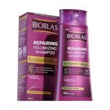 Esranın Dünyası Bioblas Kolajen & Keratin Şampuan – Saç Dökülmesine Karşı, Onarıcı ve Dolgunlaştırıcı Etki, Bitkisel Kompleks B19, 360 ml