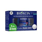 Esranın Dünyası Bioxcin Quantum Şampuan 3 x 300 ml – Yağlı Saçlar Için Sebum Dengeleyici ve Saç Dökülmesine Karşı Etkili Şampuan (3 Al 2 Öde Set)
