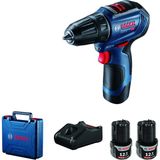 Esranın Dünyası Bosch Professional Gsr 12V-30 Akülü Delme Vidalama Makinesi (12 Volt, 2 x 2,0 Ah Akü, Şarj Cihazı, Yumuşak/sert Tork: 18/30 Nm; Plastik Çanta