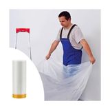 Esranın Dünyası Boya Badana Eşya Koruma Hışır Örtüsü 280CM x 15 mt Yapışkanlı Hışır Örtü - 1 x 32 x 27 cm - 000-Siyah