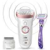 Esranın Dünyası Braun Silk Epil 9 9870 Sensosmart Islak ve Kuru Kablosuz Epilasyon Cihazı