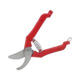 Esranın Dünyası Budama Bağ Üzüm Makası, Eğri Tasarım, Kırmızı Renk, 21 cm