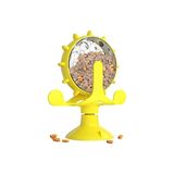 Esranın Dünyası Buffer® Vantuzlu Zilli Interaktif Dönebilen Kaplı Renkli Değirmenli Eğlenceli Eğitici Kedi Oyuncağı