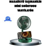 Esranın Dünyası Buğz Katlanabilir Şarjlı Mini Fan 3 Kademeli Hız Ayarlı Taşınabilir