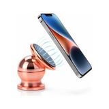 Esranın Dünyası Busstier Araba Manyetik Telefon Tutucu 360 Derece Döner Mıknatıslı Mini Metal Stand Torpido Panel Yapışkanlı Universal Akıllı Telefon Tutacağı Tek Elle Kullanım (Rose Gold)