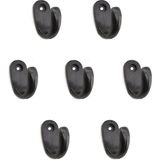 Esranın Dünyası Büyük Tekli Fincan Askı, Dekor Askısı - Siyah, 100 Adet, 12X23X30 mm