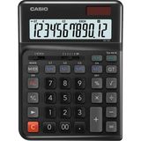 Esranın Dünyası Casio DE-12E-BK Siyah 12 Hane Masa Üstü Ergonomik Tuşlu Hesap Makinesi - 1BW-Beyaz