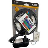 Esranın Dünyası Cata 5 Metre 6 Watt 220 Volt 96 Renkli Kumandalı Rgb Şerit LED Seti (CT-4557) - 1 x 100 cm - 00 Beyaz