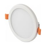 Esranın Dünyası Cata CT-5645 6W Plus Ayarlanabilir Delik Çaplı Sıva Altı LED Panel Armatür, Çerçevesiz Ince Tasarım Tavan Spot Lambası (1 Adet - Günışığı - 3200K) [enerji Sınıfı A] - 00-Beyaz
