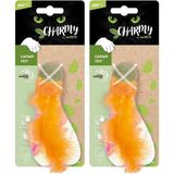 Esranın Dünyası Charmy Fırefly Catnipli Kedi Oyuncağı Orange 2li Paket