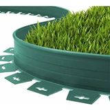 Esranın Dünyası Çim Ayırıcı Esnek Plastik Çim Sınırlayıcı Bordür Taş Toprak Ayıracı 25 Metre Yeşil