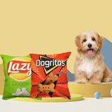Esranın Dünyası Cips Dayanıklı Sesli Köpek Oyuncağı 1 Adet (Dogritos)