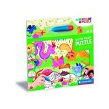 Esranın Dünyası Clementoni - 22245-15 Parça Water Magic Frame Puzzle - Baby Dragons
