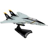 Esranın Dünyası Daron Dünya Çapında Ticaret Posta Damgası F-14 Tomcat VF-103 Jolly Rogers 1/16O Ölçekli Uçak Modeli - Ahşap