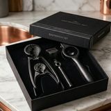 Esranın Dünyası Deinhaus Chef Gastronomy Set, Mat Siyah Eloksal Döküm, Fındıkkıran ve Narenciye Sıkacağı, Profesyonel Mutfak Seti