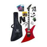 Esranın Dünyası DG-34RD Kelly Kasa Floyde Rose 2x Zebra Humbucker Manyetik Elektro Gitar