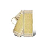 Esranın Dünyası Doğal Kabak Lifi Sırt Kesesi –çift Taraflı Peeling Lifi, 70X11 Cm, Uzun Kulplu, Selülit Karşıtı, Rovin Kumaşlı, Cilt Temizleyici Yenileyici Canlandırıcı Etki, Hücre Yenileme,exfoliating Kese