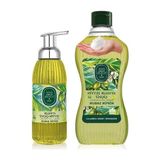 Esranın Dünyası Doğal Zeytinyağlı Köpük Sabun Seti, 1.5 Lt + 500 ml Lansman Paketi