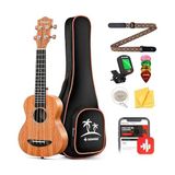 Esranın Dünyası DUC-100 Concert Ukulele Mahogany Ukulele Paketi
