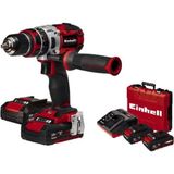 Esranın Dünyası Einhell Te-Cd 18/50 Li-I Bl Kömürsüz Darbeli Matkap - 18V 2AH Çift Akülü Set