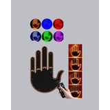 Esranın Dünyası El Hareketiyle Kontrol Edilen 176 LED Amber Güvenlik Lambası - Lisinya