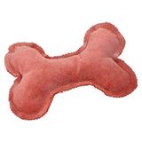Esranın Dünyası Elyaf Dolgulu Kumaş Köpek Kemik Oyuncak, 20 cm x 13 cm