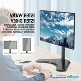 Esranın Dünyası Ergoflex EF71 Steel Design 2-8 kg Tek Kol Asansörlü 13"-32" Desktop Monitör Standı
