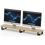 Esranın Dünyası Ergonomik Ahşap Monitör Standı, Yükseltici Tasarım ile Rahat Kullanım